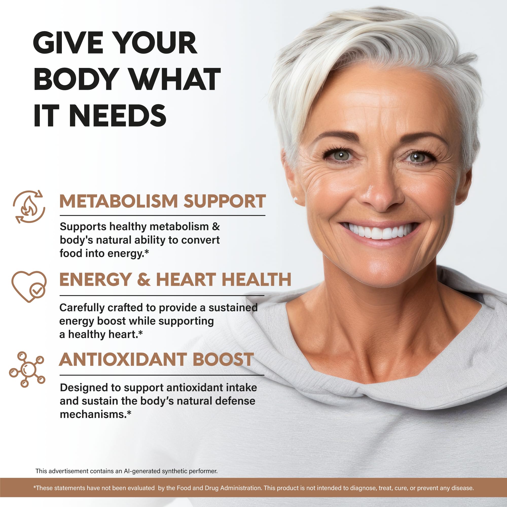 Ceylon Cinnamon Capsules - Energy Heart & Metabolism Support - 60 Capsules — Amazon image 3