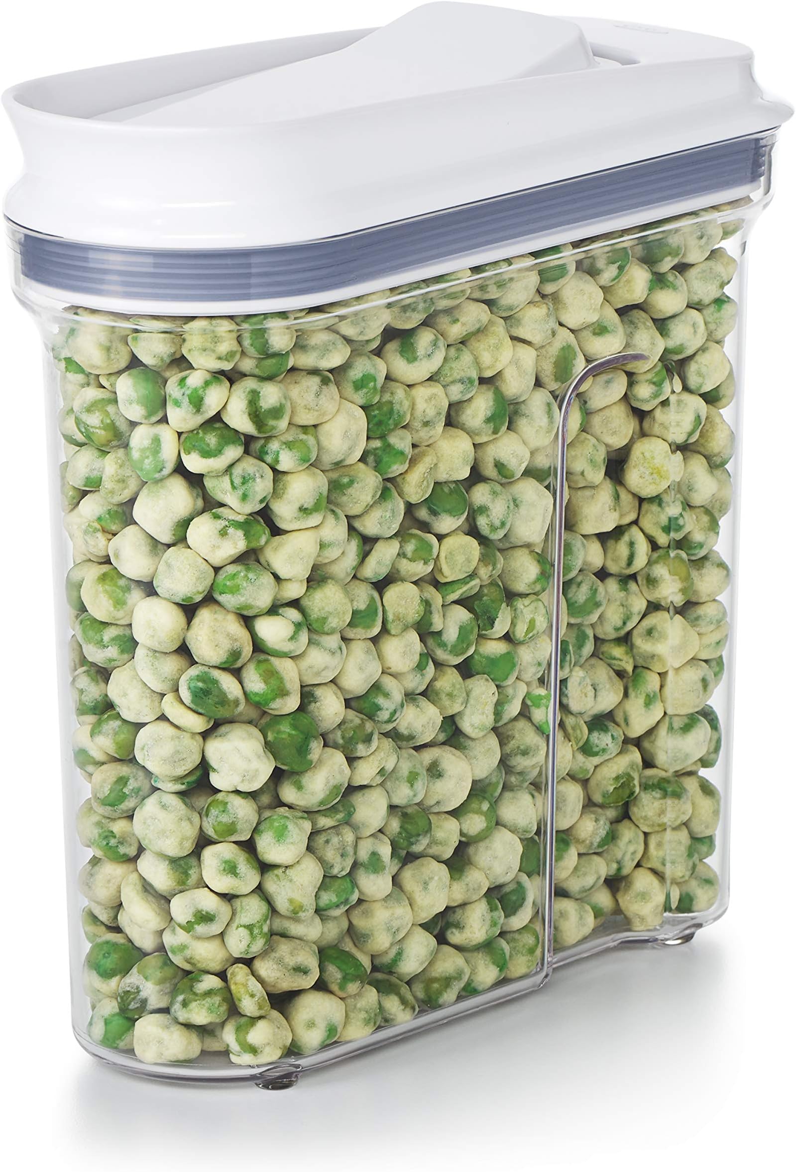 OXO Good Grips Mini All Purpose Dispenser – 1.2 Qt for Nuts and More,Clear,1.2 Qt - Nuts (Pack of 8)