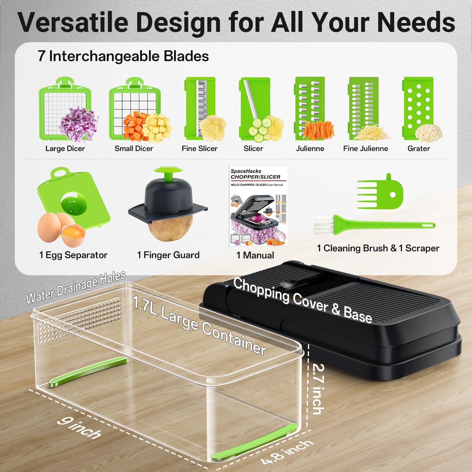 12-in-1 Vegetable Chopper - Save Time & Prep! -2 12-in-1 Vegetable Chopper - Save Time & Prep! -2