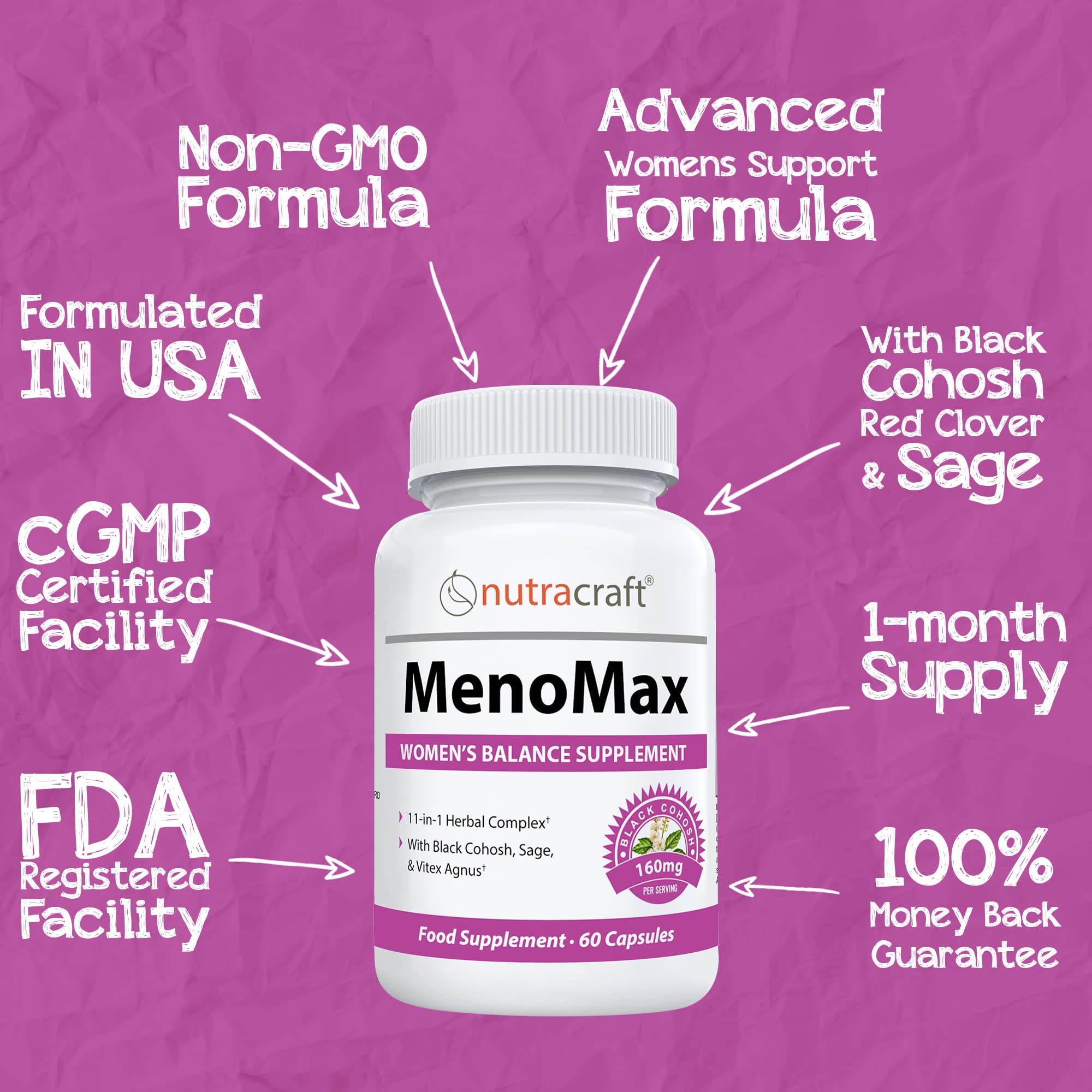 Buy MenoMax 1 Women’s Balance Supplement 11in1 Black Cohosh
