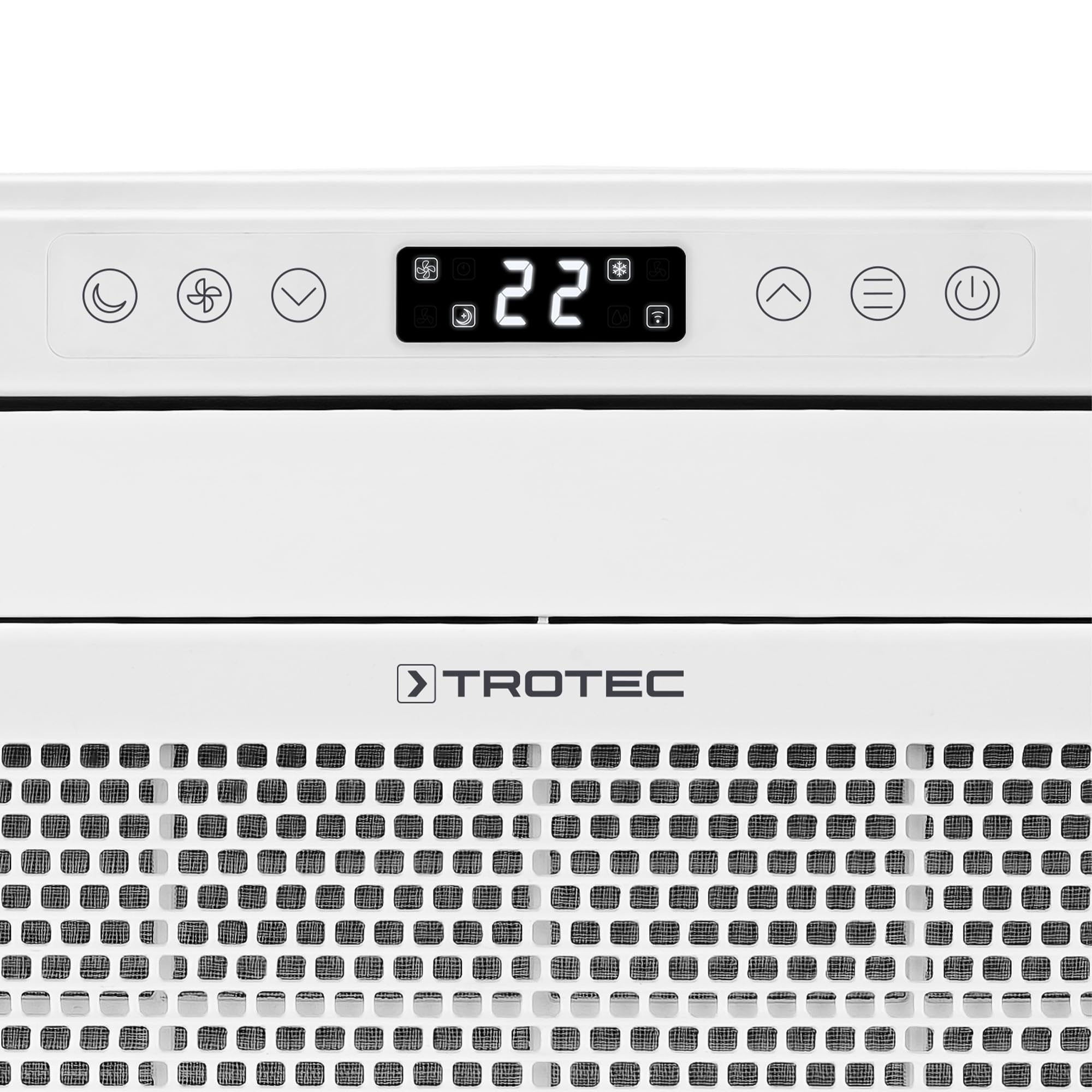 TROTEC PAC-C 1500 SH Climatizzatore da Campeggio WiFi 4 in 1 - Condizionatore Split per Camper - Raffreddamento, Riscaldamento, Deumidificazione, Ventilazione - 5000 BTU