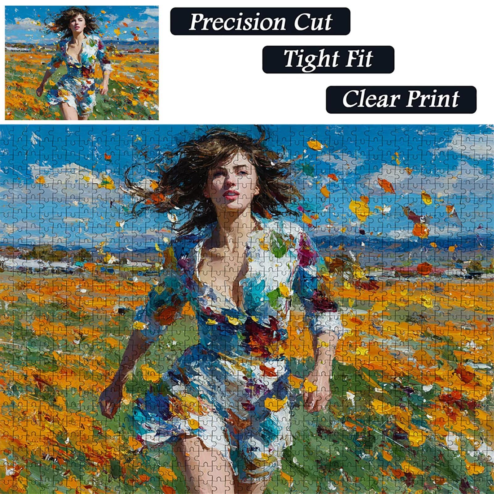 Graffiti Puzzle 5000 Pezzi Adulti, Donna Puzzle Legno con Scatola 156x105cm, Idea Regalo Uomo e Donna, Divertimento Per Adulti, per Gioco Familiar, Giochi di Sfida, Squisita confezione Regalo, K-2433
