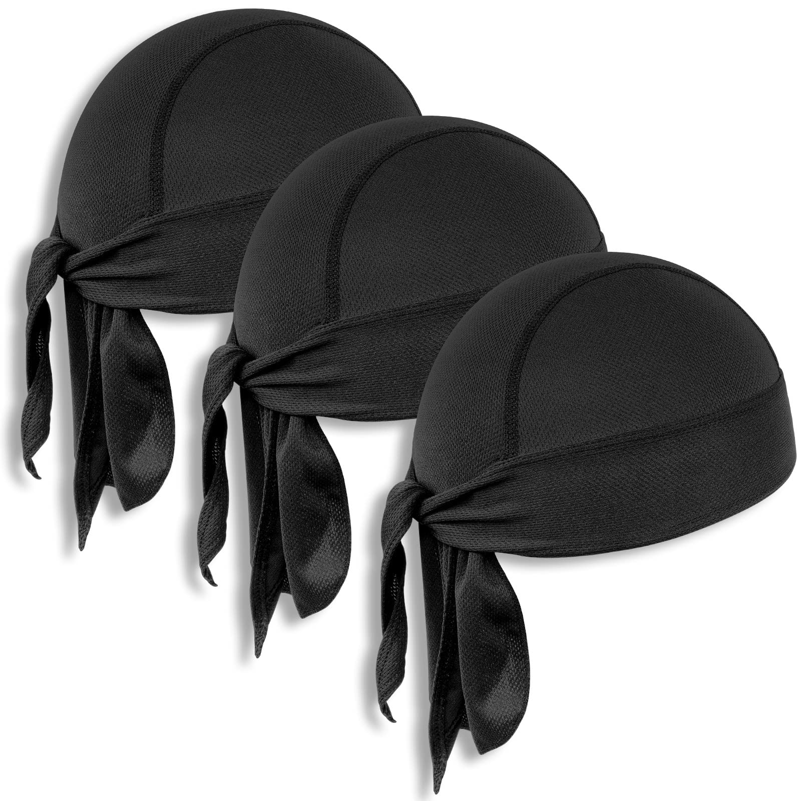 Wisolt Bandana Cotton Sports Bandana Cloth UV Protection Summer Hat Bandanas Men Women Summer Pirate Headscarf Propeller Cap Kitchen Headwear for Cycling Running Hiking