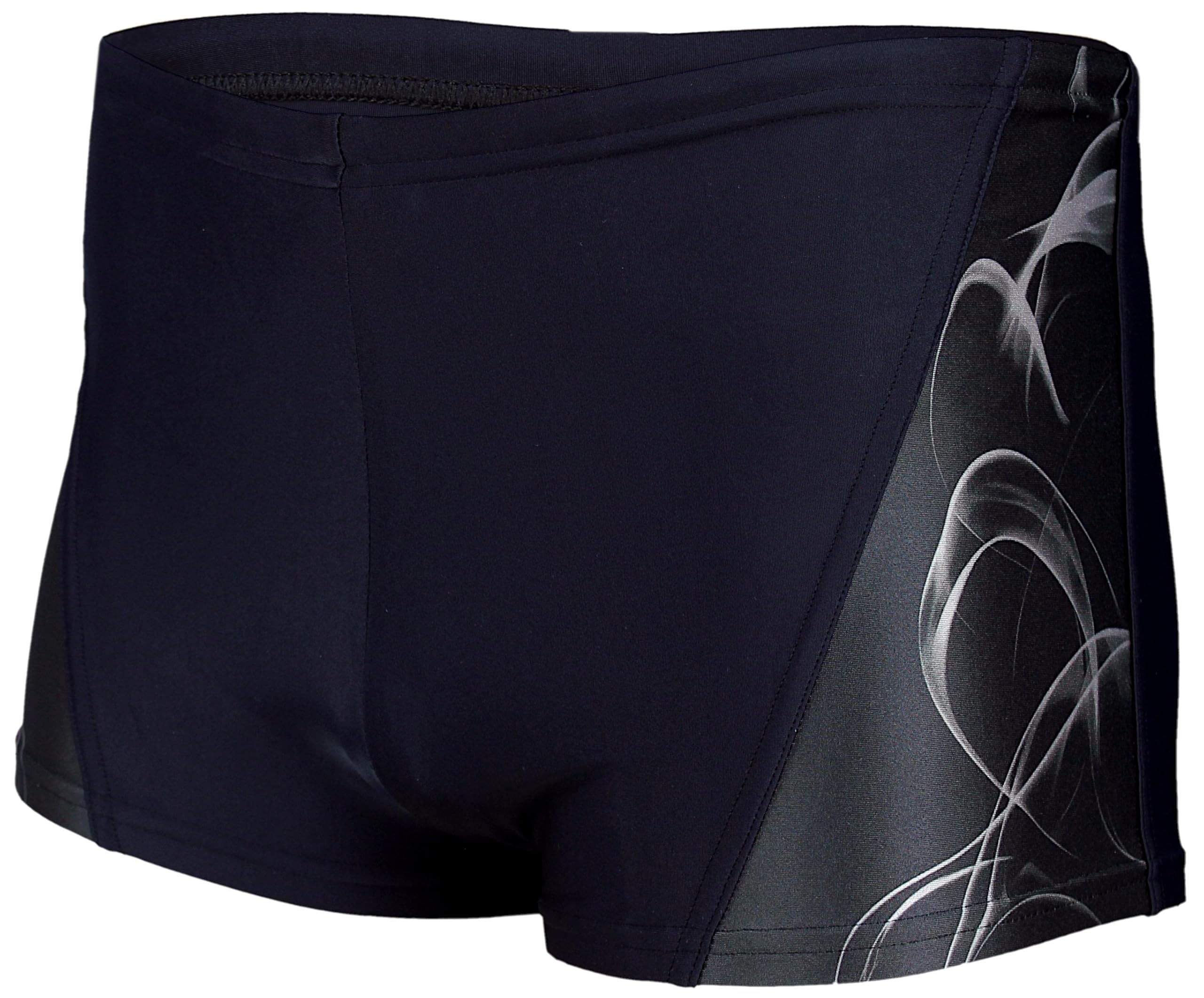 Aquarti Badehose Kurz Sportlich Streifen