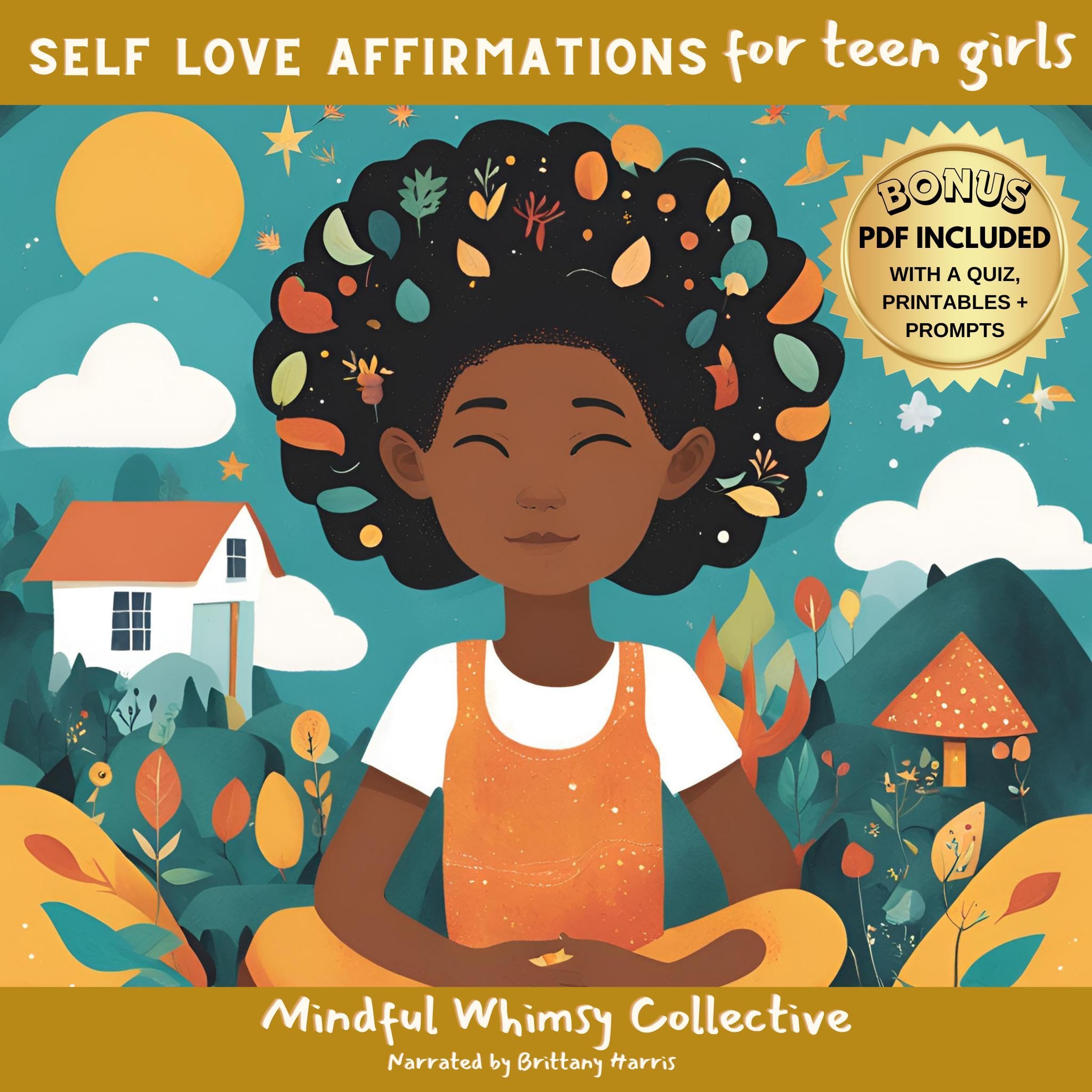 Cover art for Self-Love Affirmations for Teen Girls