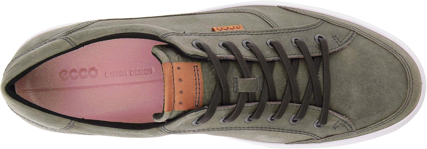 ECCO Men's Soft 7 Long Lace Sneaker 5-5.5 Wild Dove