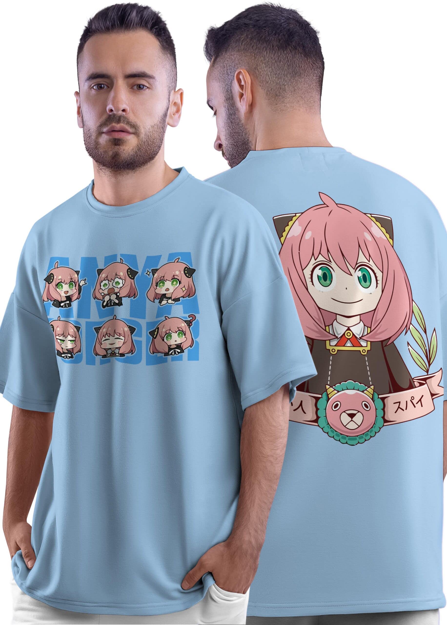 crazymonk Anya Forger Oversized T-Shirt-picture-38