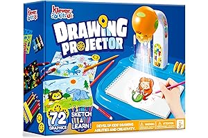 Klever Kits Sketch Light Projector: Unleash Kids' Imagination with Endless Artistic Possibilities