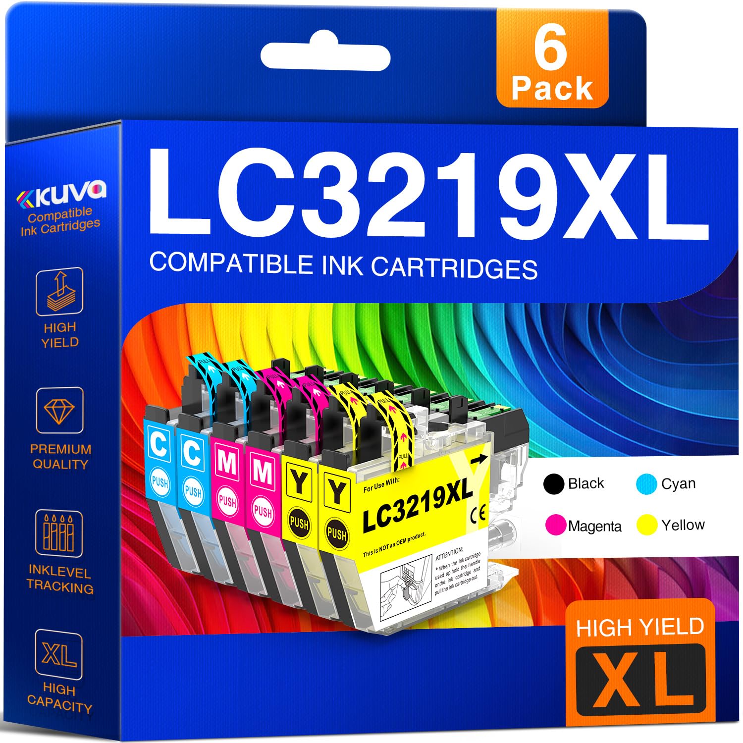 LC3219XL Cartucce D'inchiostro Sostituzione Per Brother LC - Foto 11