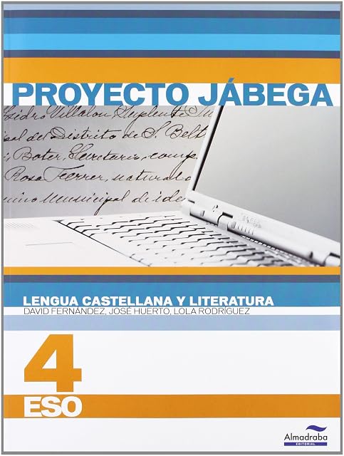 Portada de Lengua Castellana y Literatura 4 ESO. Proyecto Jábega