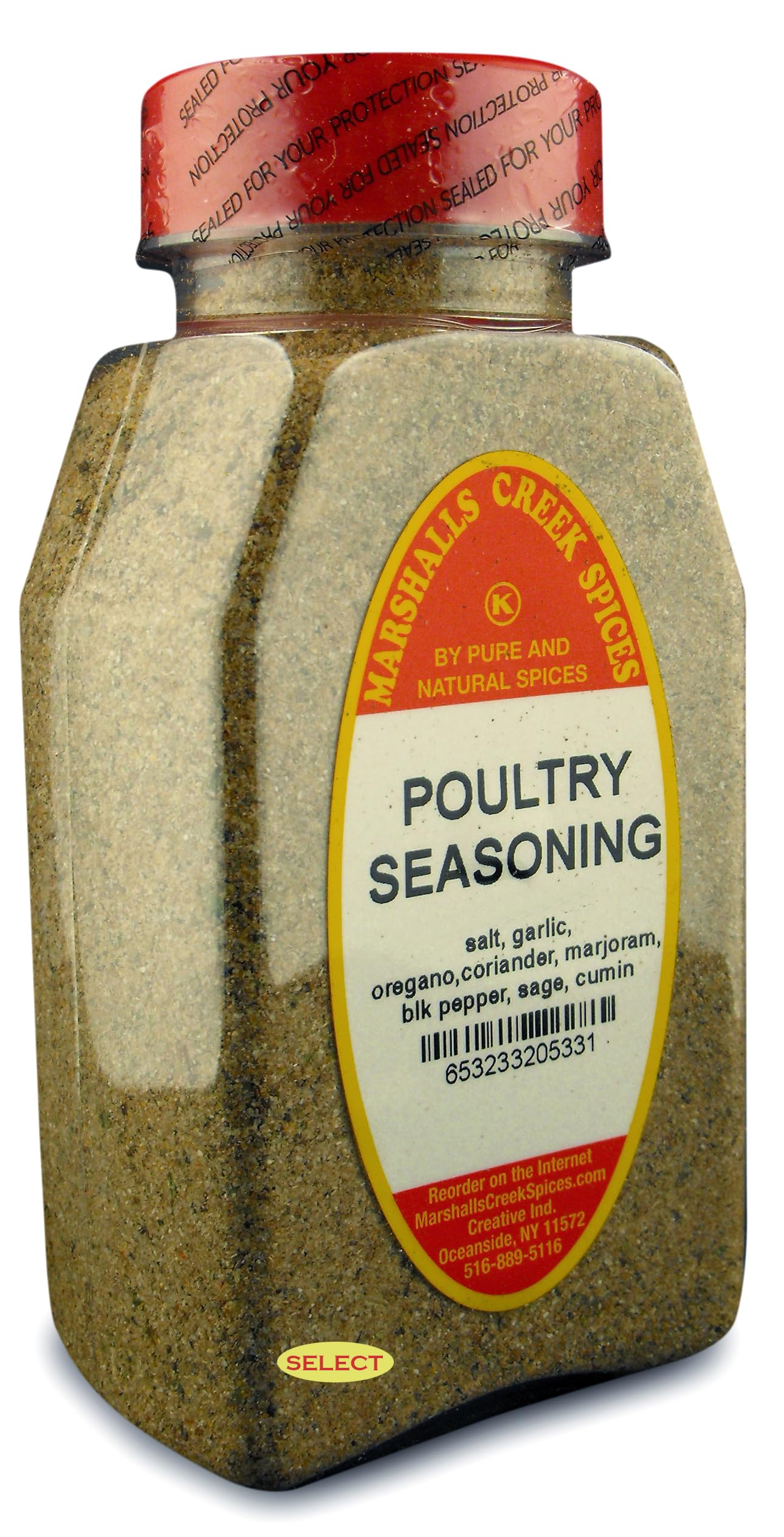 Marshalls Creek Spices, Select POULTRY SEASONING 13 ounces