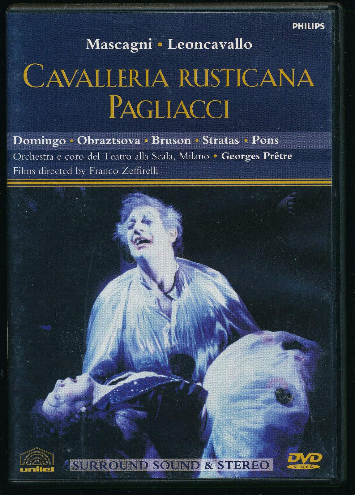 Cavalleria Rusticana/Pagliacci [Import] [DVD]