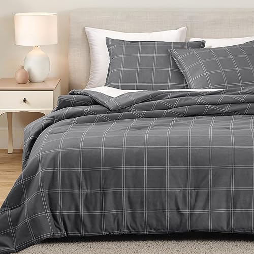 Bare Home Comforter Set - Full Size - Ultra-Soft -