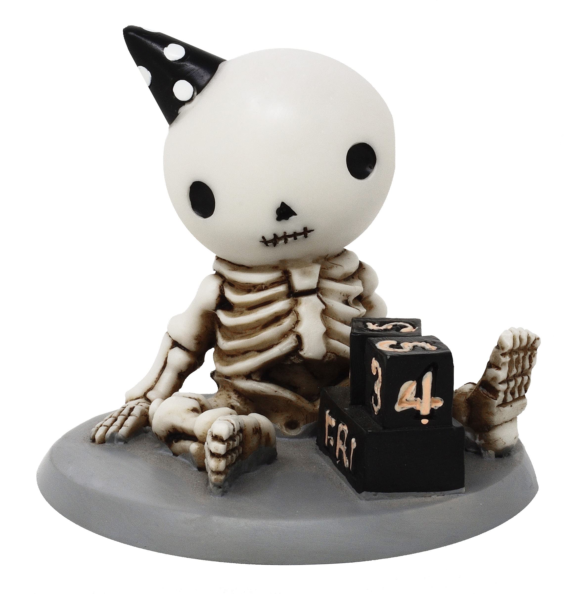 MystiCalls Lucky on his Birthday Figurine Skeleton Lucky Charm Ladder Lucky`z