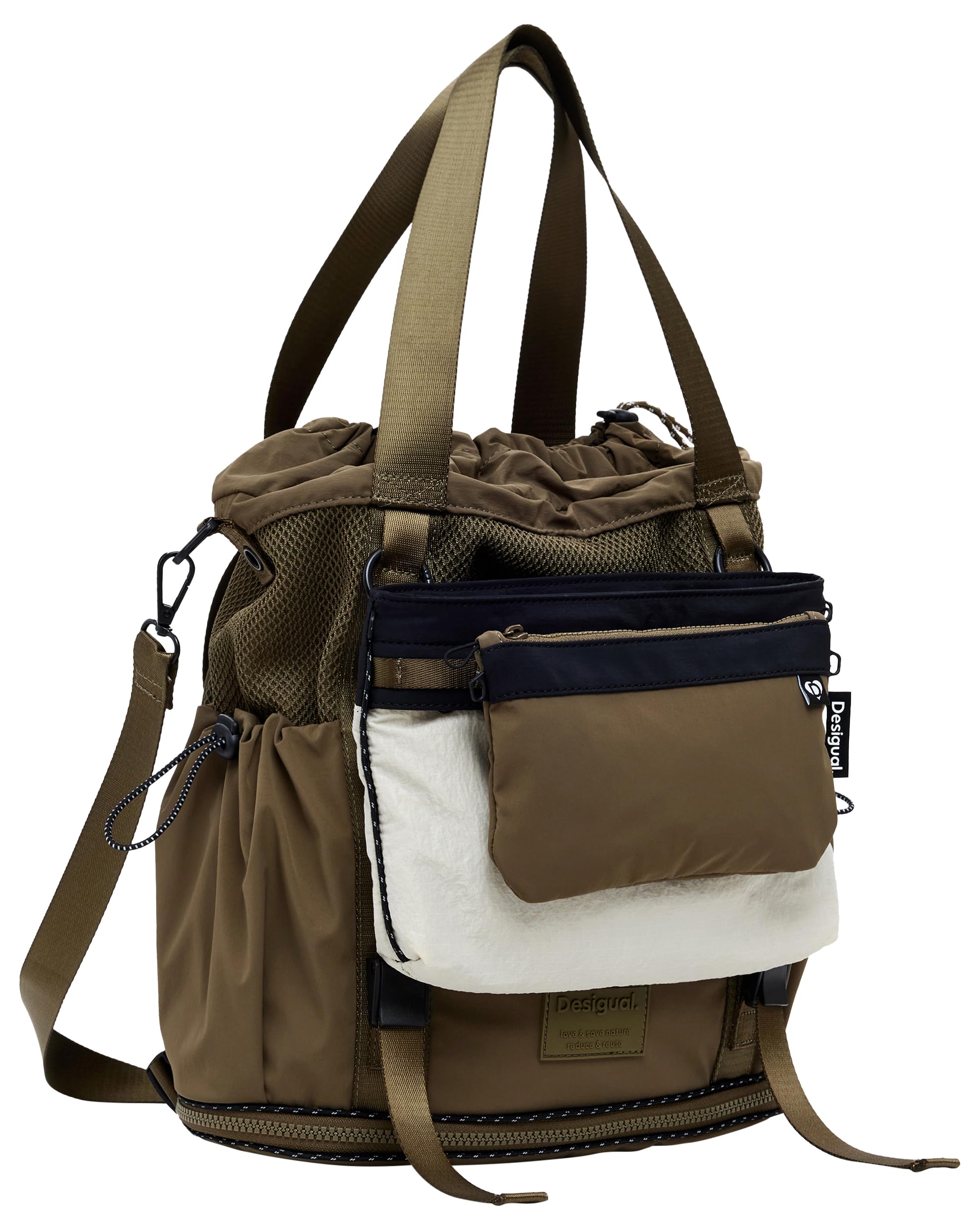 Desigual BACK_BASIC MODULAR DISCOV, U, 4002 KHAKI