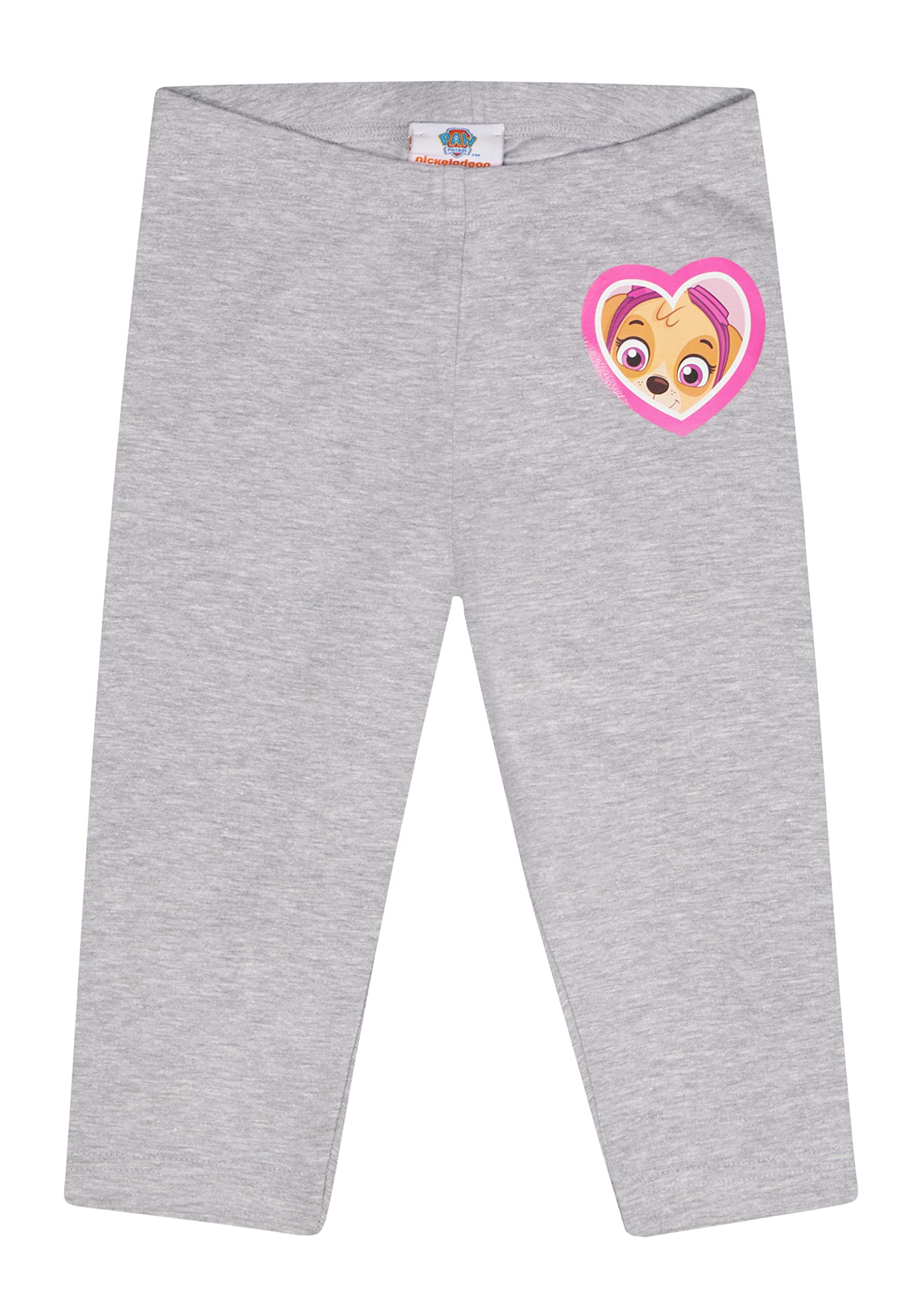Paw Patrol Skye Girls' Leggings, gray, 98-104 cm
