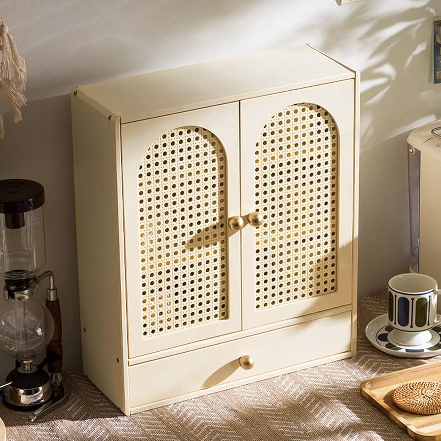 新品　キャビネット 食器棚 収納　お洒落　おしゃれ Amazon｜MJKQ9 収納キャビネット 2段 ひとり暮らし用 食器収納棚