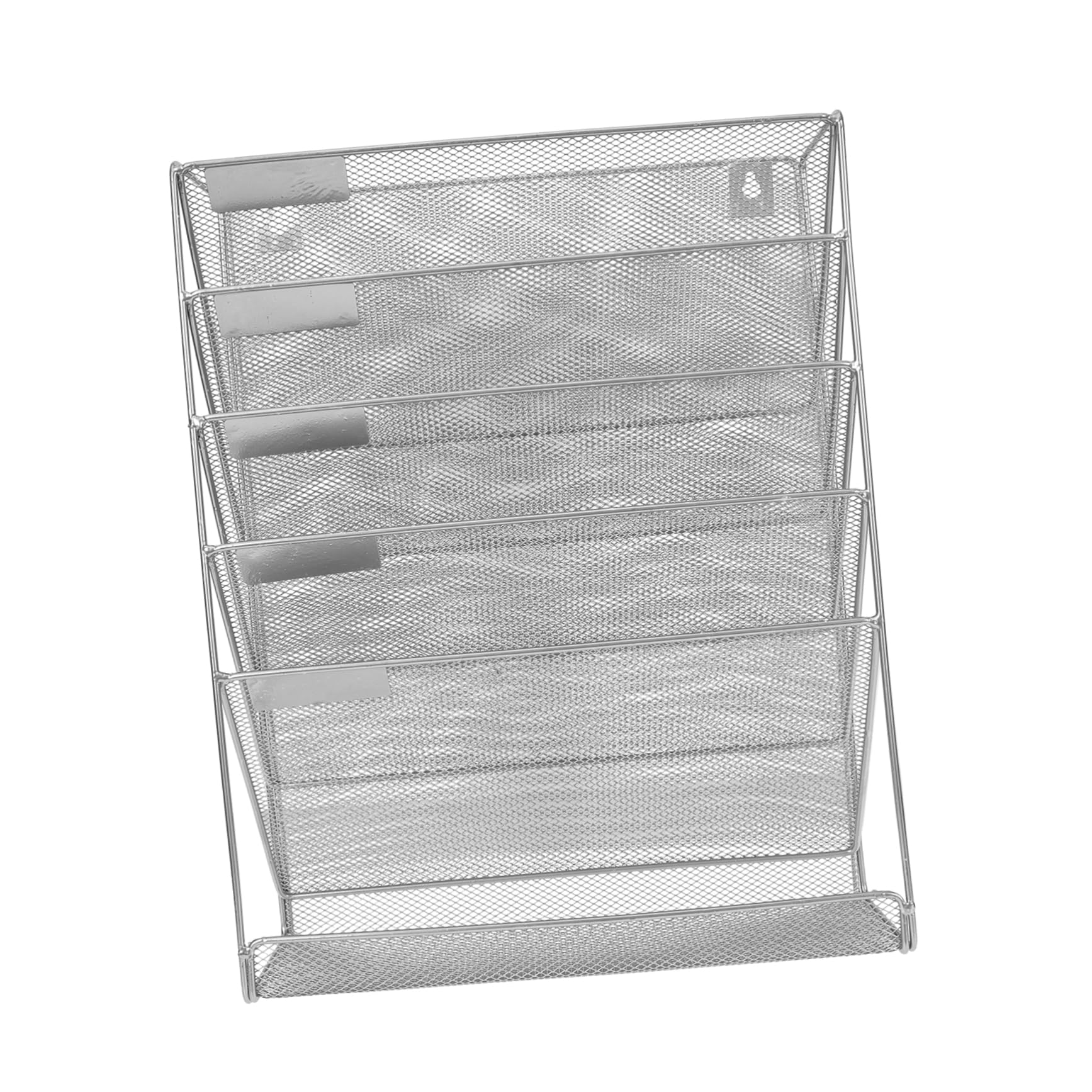 DIYEAH Household Wall Hanging File Organizer Multi Layer Mesh Design File Holder for Office Dormitory and Home Storage for Documents Books and Notebooks