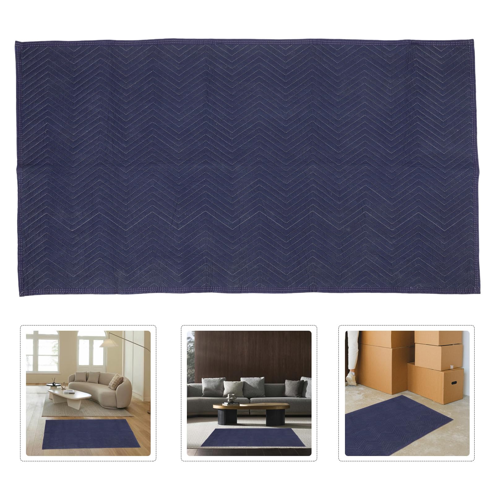 Umzugsdecke Packdecke für Möbeltransport und Dehnbar Blau