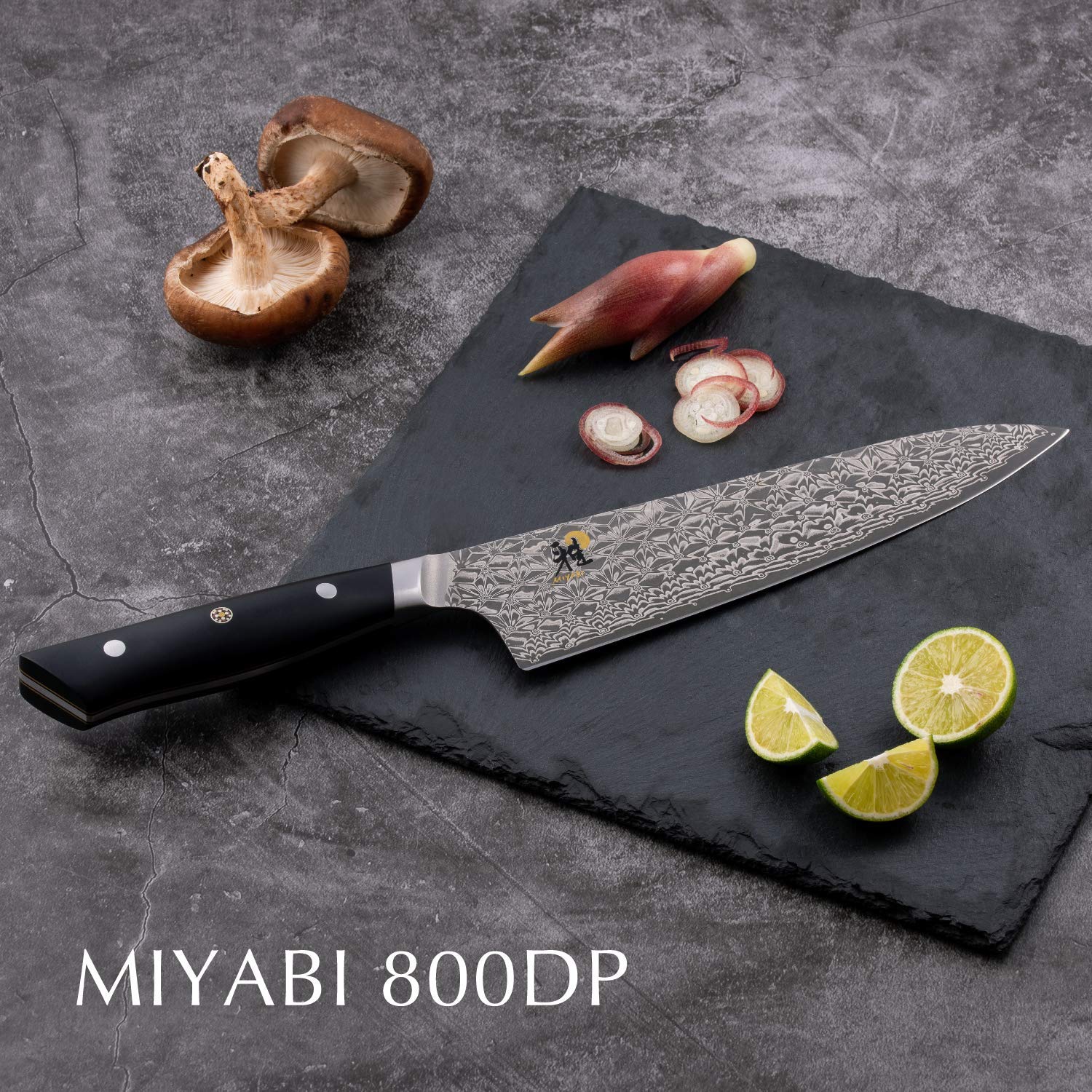 Amazon｜MIYABI ミヤビ 「 800DP 牛刀 200mm 日本製 」 ダマスカス 