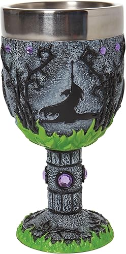 Vista 3 de Enesco Disney Showcase Sleeping Beauty Maléfica - Cáliz decorativo, 7.09 pulgadas, multicolor