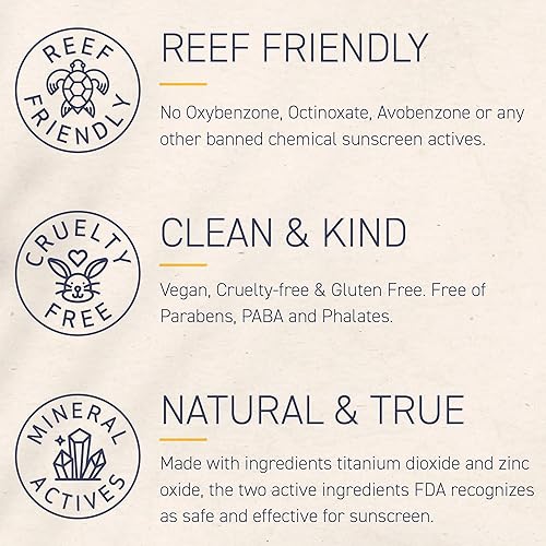 Miniatura 5 de Brush On Block Protector solar mineral en polvo, recargable de amplio espectro SPF 50, seguro para pieles sensibles, protección facial UVA UVB,