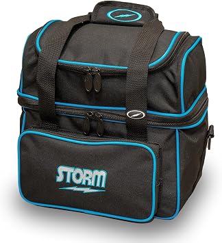 Storm 1 Ball Flip Tote Black/Electric Blue