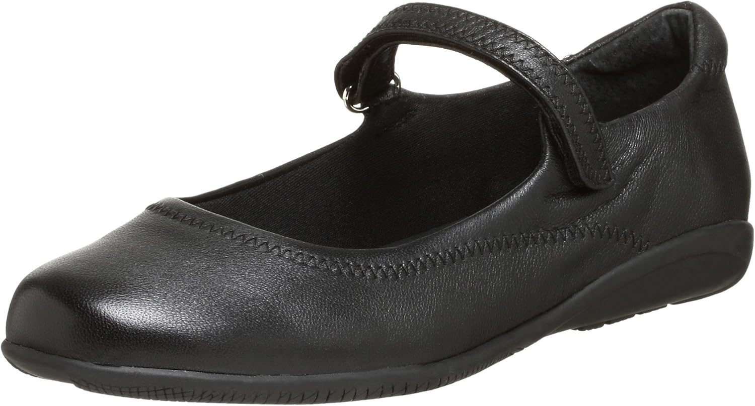 Walking Cradles Elite Women's Jane Mary Jane Flat,Black