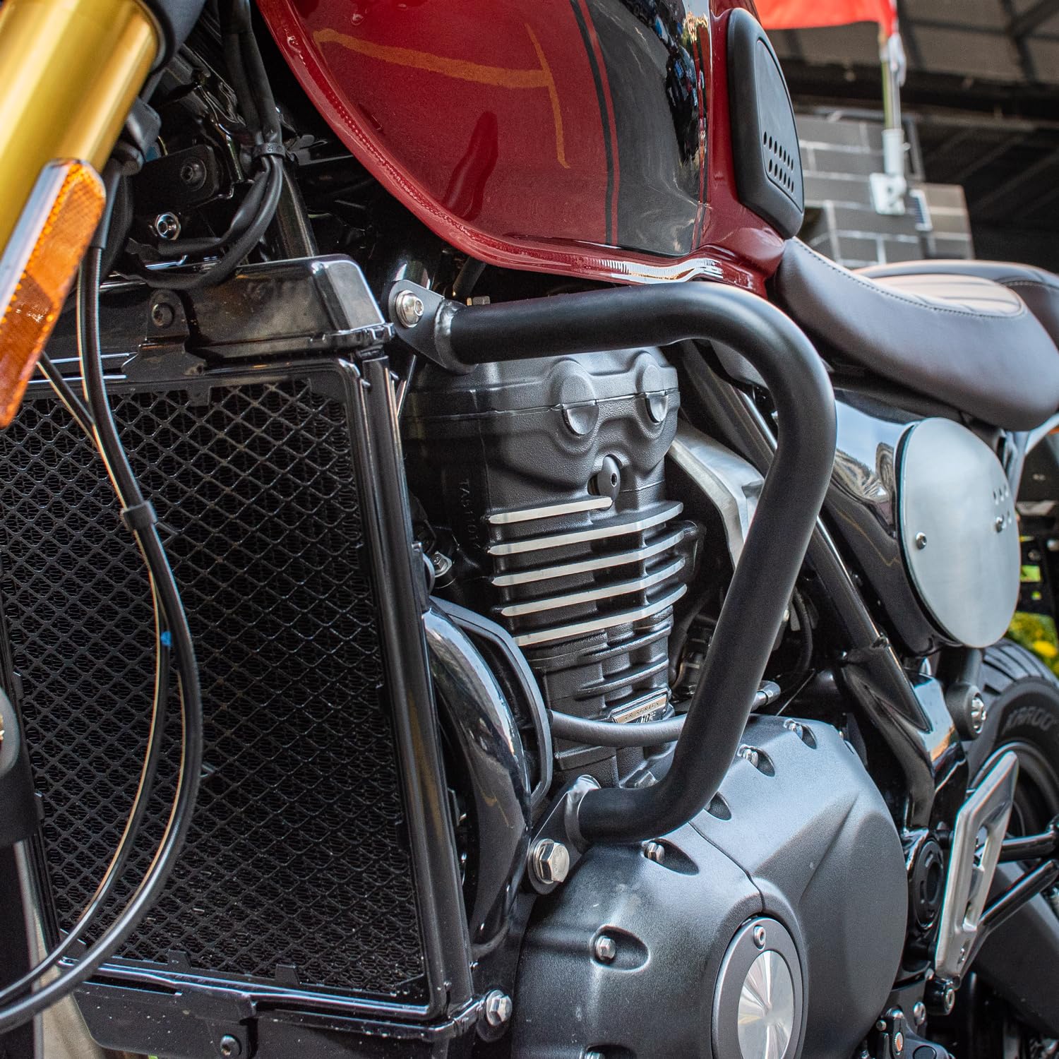 Barra paraurti Paramotore per Speed 400 Scrambler 400 X 400X 2024 2025 Coperture e protezioni, nero