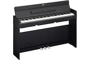 Yamaha YDP-S34 Arius Series Slim Digital Console Piano, Black Walnut