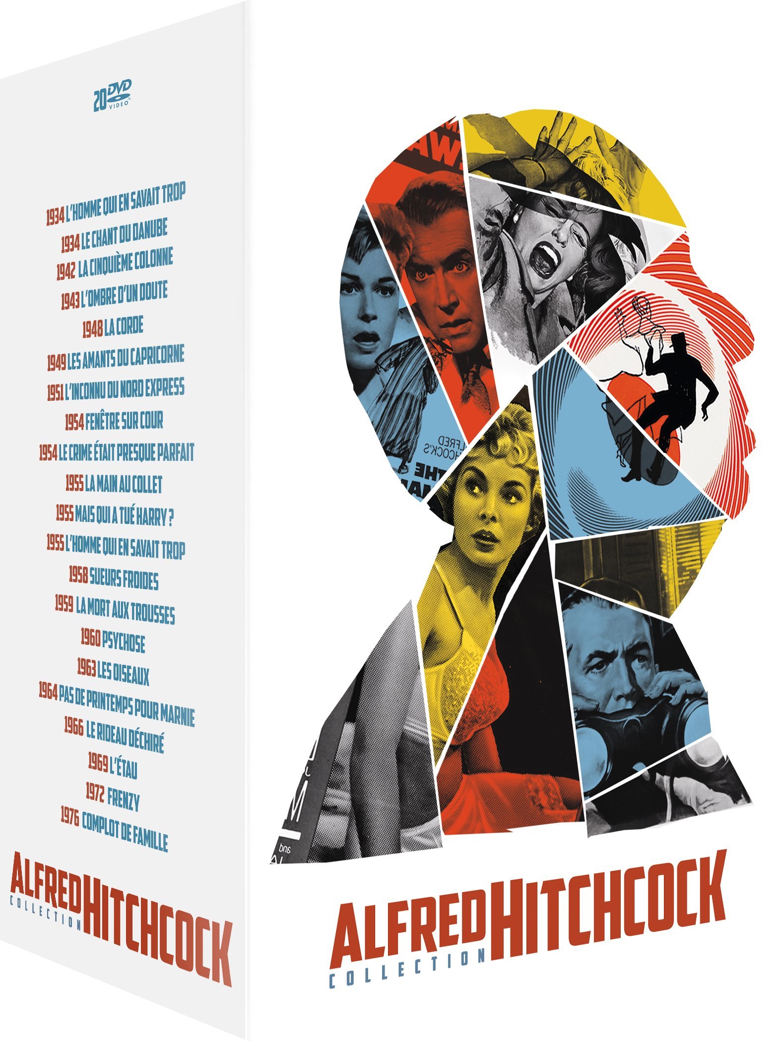 Coffret Hitchcock 20 films [Pack]