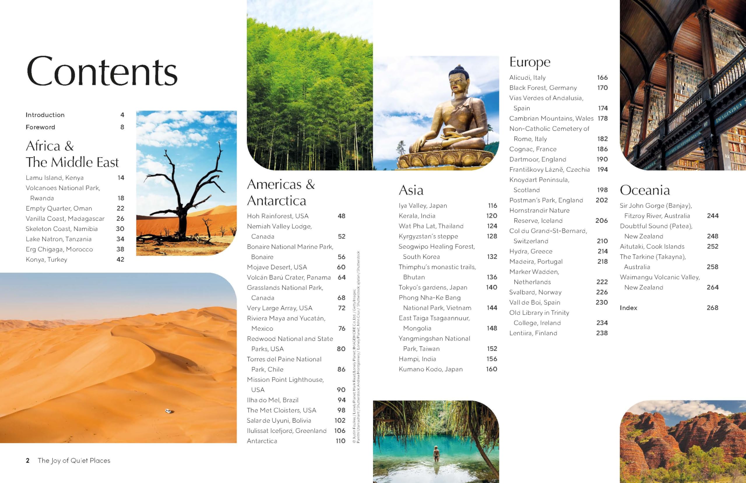 Lonely Planet The Joy of Quiet Places: 60 travel experiences to uplift and inspire: The World's Most Serene & Peaceful Spaces | 180 Ideas for Tranquil ... on Where & When to Go | Stunning Photography