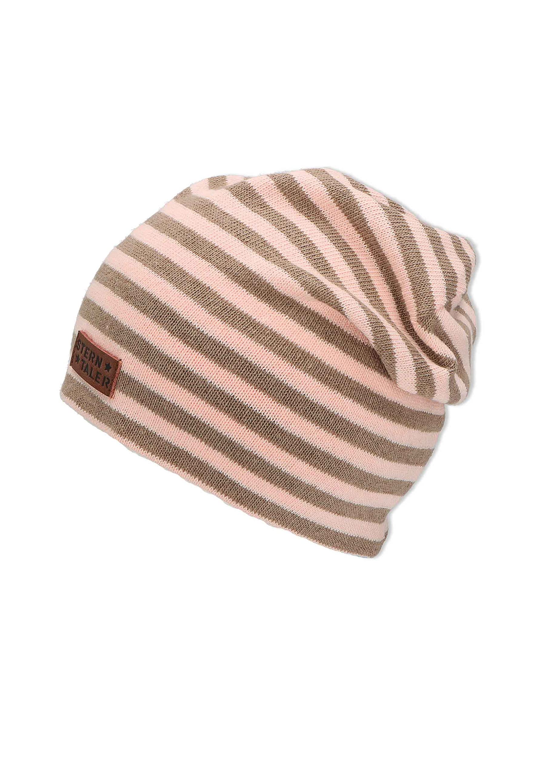 Accessoire Vêtement Enfant Sterntaler Bonnet Miezi Enfant - Coton Élasthanne - Rose - Taille 39 Bonnet Coton Enfant