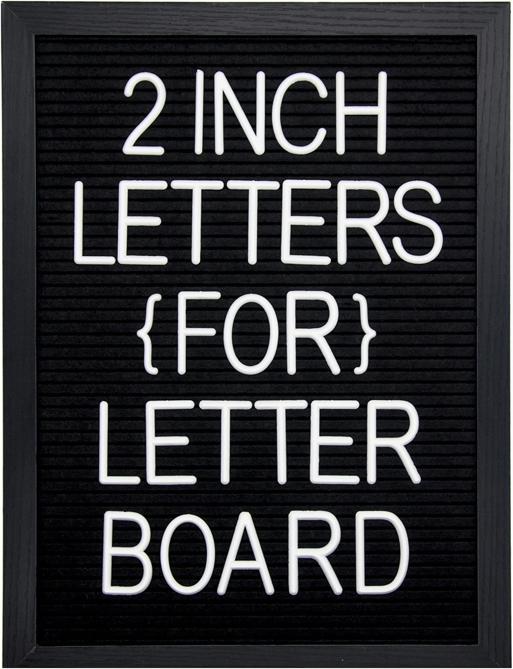 G GAMIT Felt Letter Board Letters Set - 227pcs 2 inches Tall Letters for Letter Boards