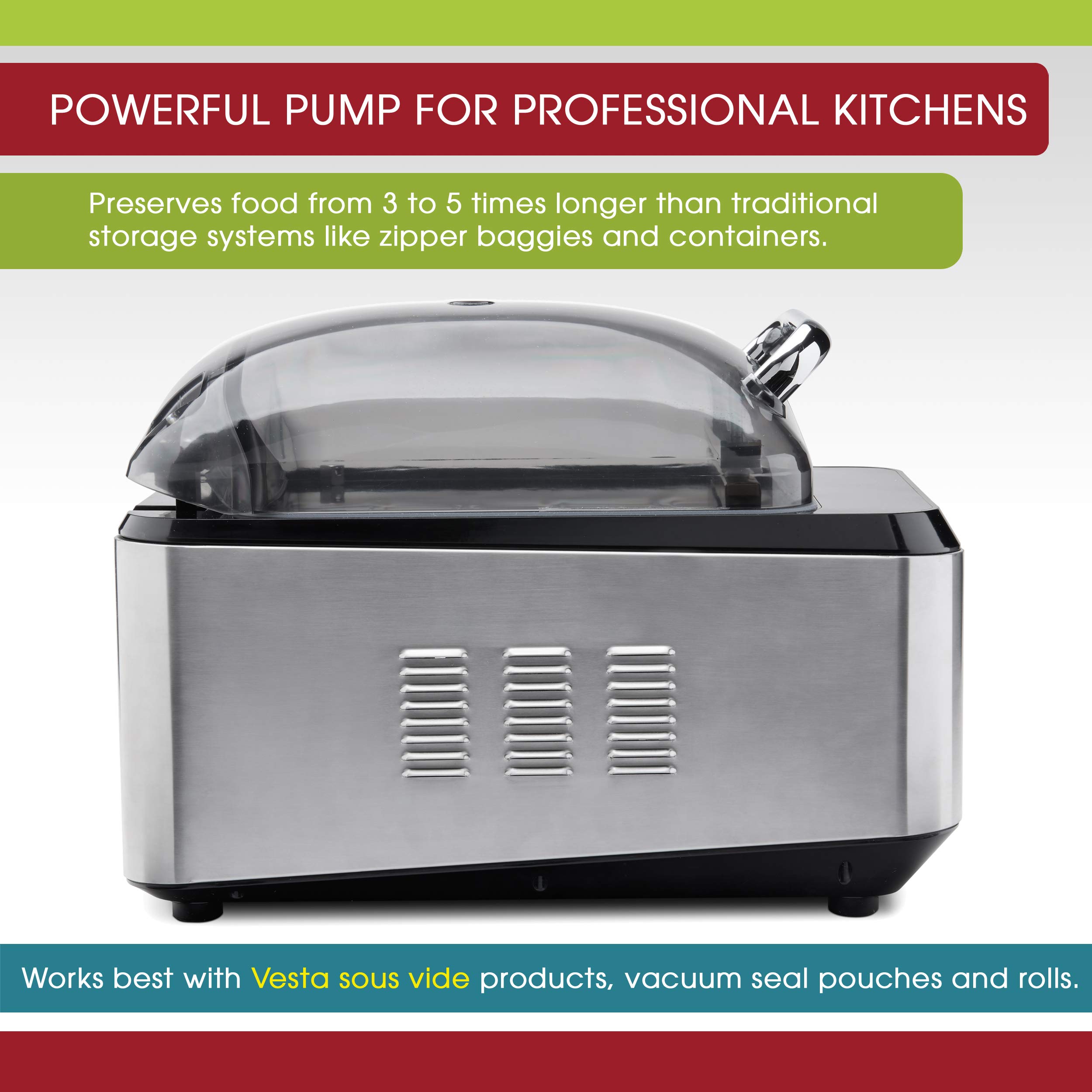 Buy Chamber Vacuum Sealer by Vesta Precision Chamber Vac Pro II