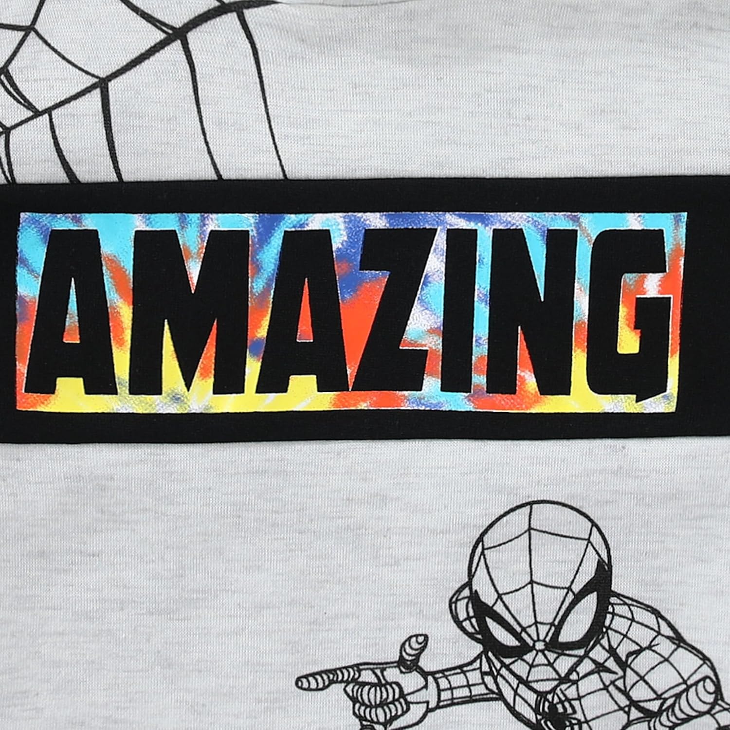 Marvel Spider-Man Boys Hoodie and Pants Set for Toddlers and Big Kids - Image 6