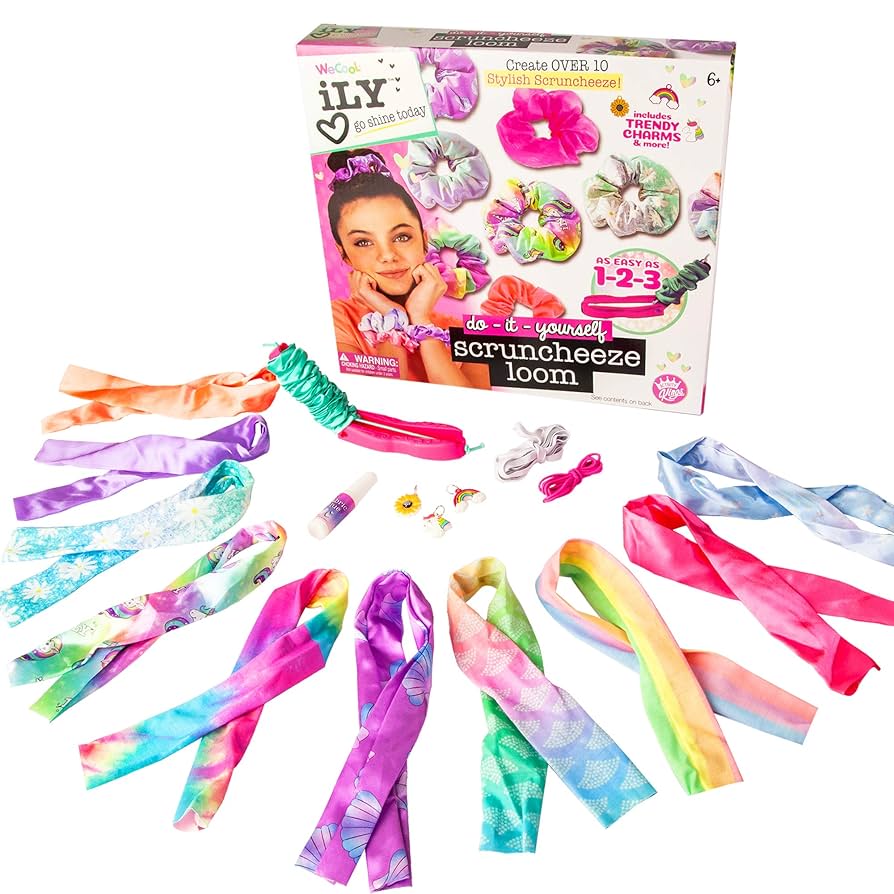 シュシュ作りキット Amazon | iLY (アイリー) Activity Kings シュシュ織機キット