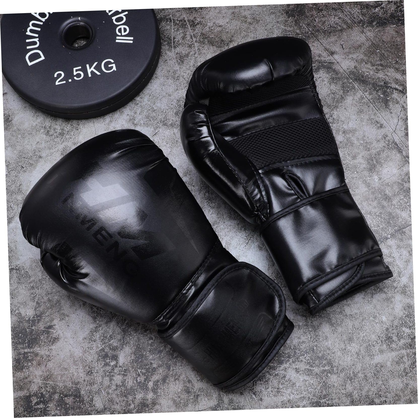 1 Paio Guanti Da Box Formazione Pugni Guanto Guanti Da Combattimento Boxe Per Apparecchi Sportivi Allacciato Mitts Uomini Guanti Da Sparring Palestra Lo Esterno è in Pu