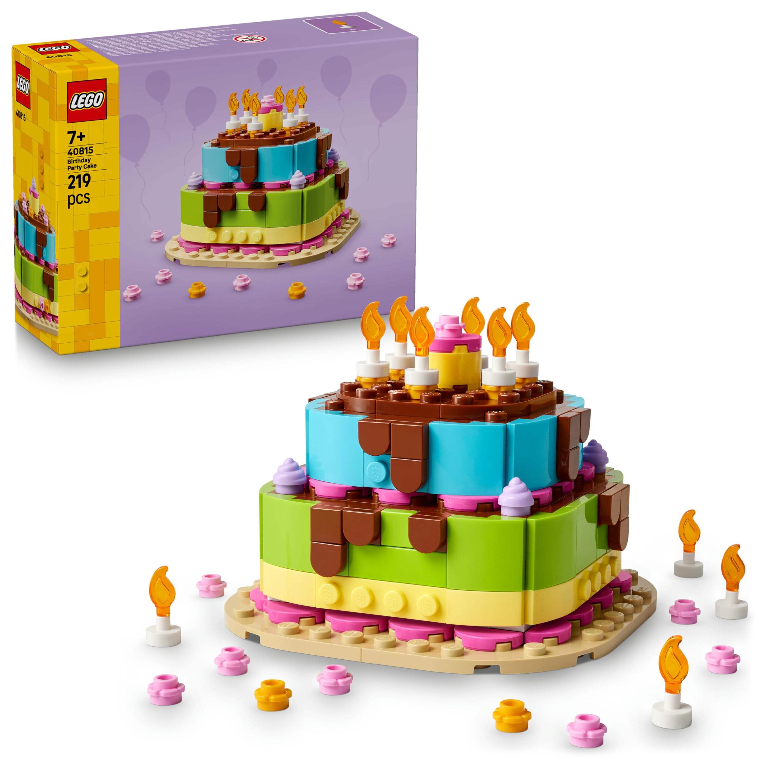 LEGO 40815 Iconic Birthday Party Cake Set