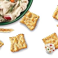 Vista 7 de Nabisco Veggie Chips de trigo integral de grano entero, galletas de trigo integral, paquetes de bocadillos de 60 a 1.75 onzas