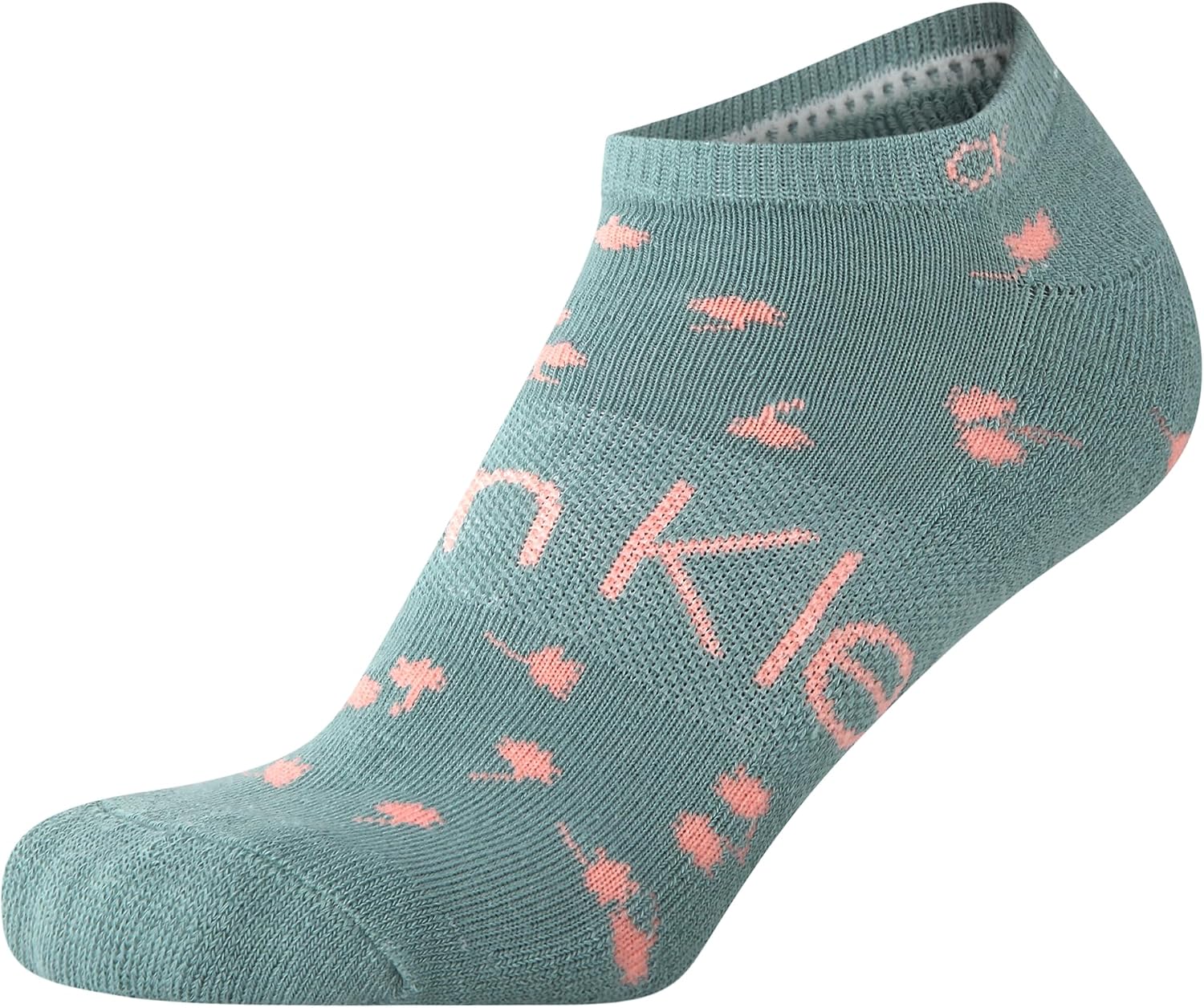 Calvin Klein Girls No Show Socks - 6 Pack Soft Cushioned Athletic Low Cut Socks for Girls With Arch Support