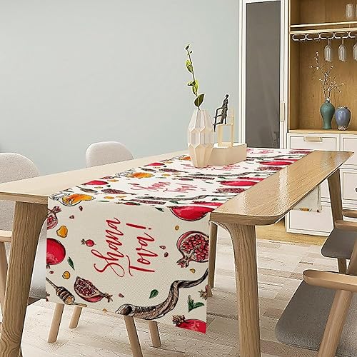 Vista 80 de Camino de mesa de chef de cocina, camino de mesa de chef grueso, decoración de granja, decoración de chef para la cocina, decoración de cocina