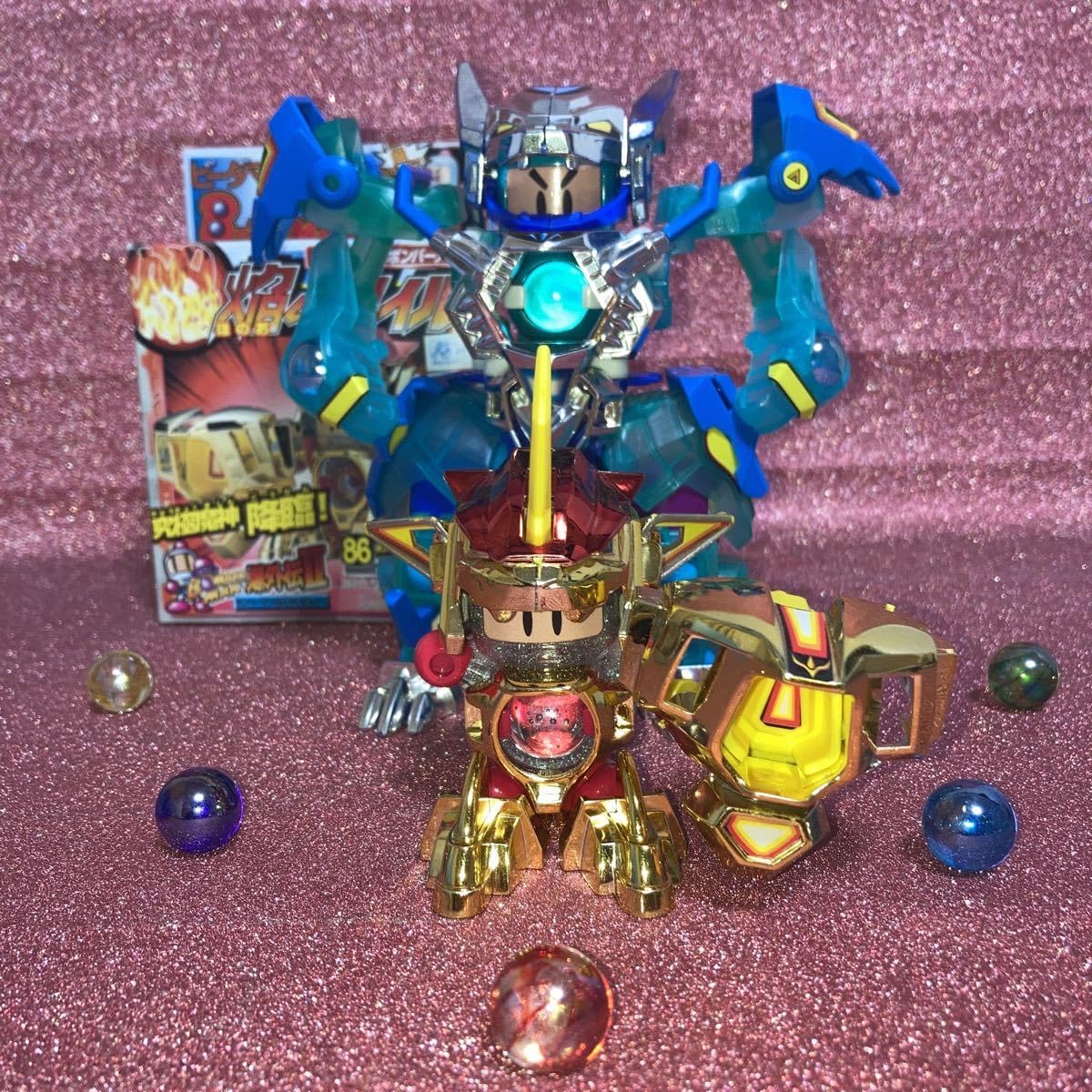 Amazon | ビーダマン 水の魔神 セット ボンバーマン 焔のメイル メイル 