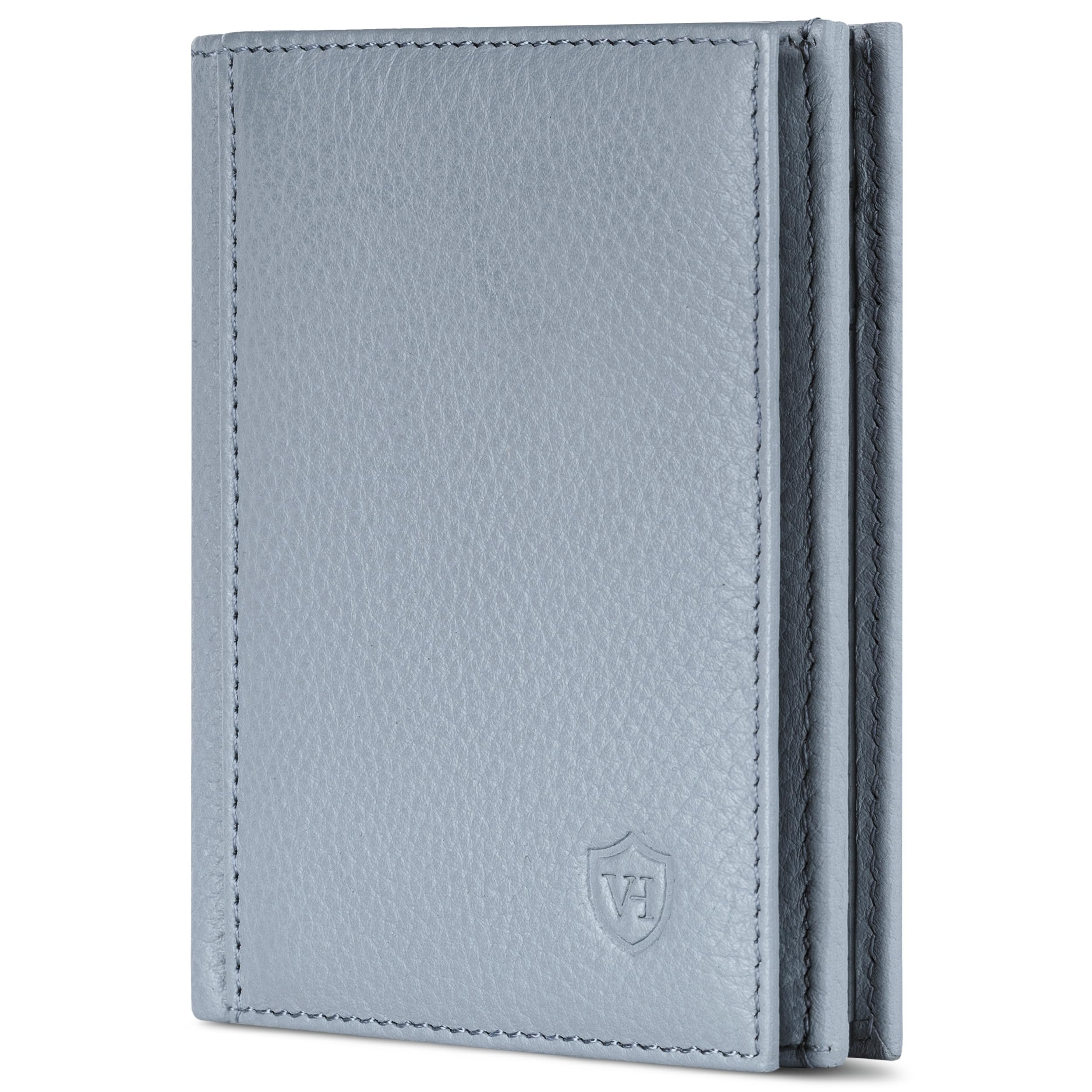 VON HEESEN® Leder Geldbörse Herren mit Münzfach & RFID Schutz I Echtleder Geldbeutel für Männer & Damen I Portemonnaie Brieftasche Wallet Portmonee