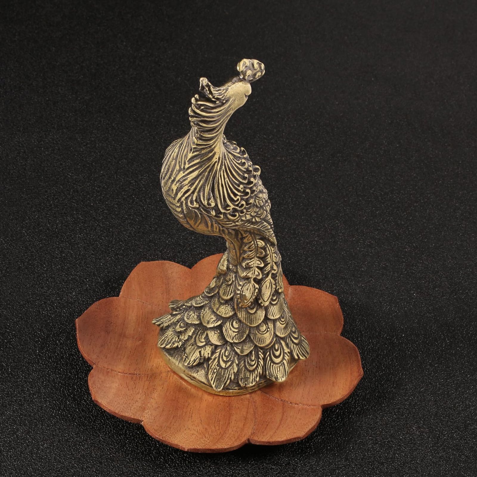 Estatuas de latón para decoración de interiores, figuras de animales
