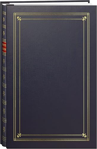 Pioneer Photo Álbum de fotos de piel sintética con 200 bolsillos para fotos de 39 x 59in