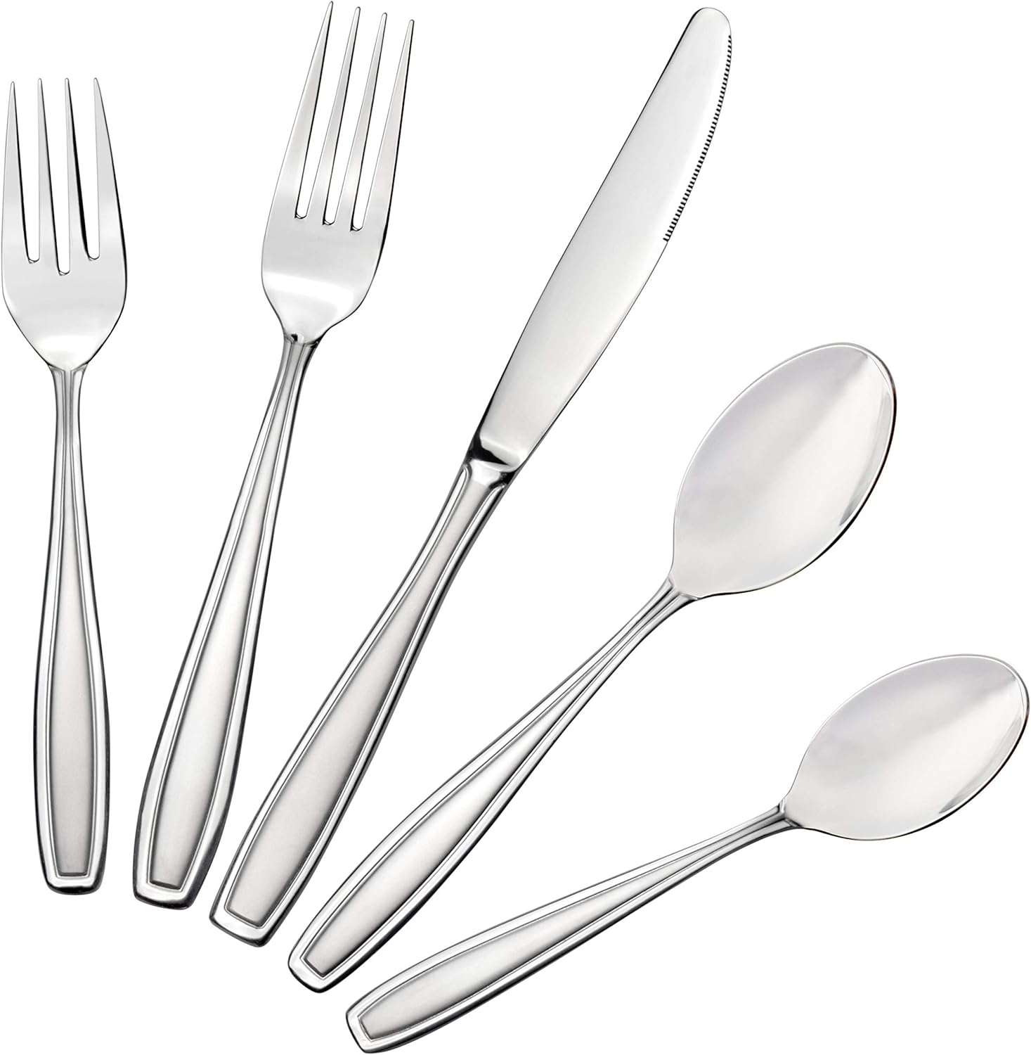 Exсluѕіvе Dіѕсоunt 70% Prісе Radley & Stowe 120-Piece Silverware Set, Service for 24, Durable Stainless Steel Flatware, Dishwasher Safe Cutlery with Matte Finish Handle Flаѕh Dеаlѕ - 80% оƒƒ Radley & Stowe 120-Piece Silverware Set, Service for 24, Durable Stainless Steel Flatware, Dishwasher Safe Cutlery with Matte Finish Handle