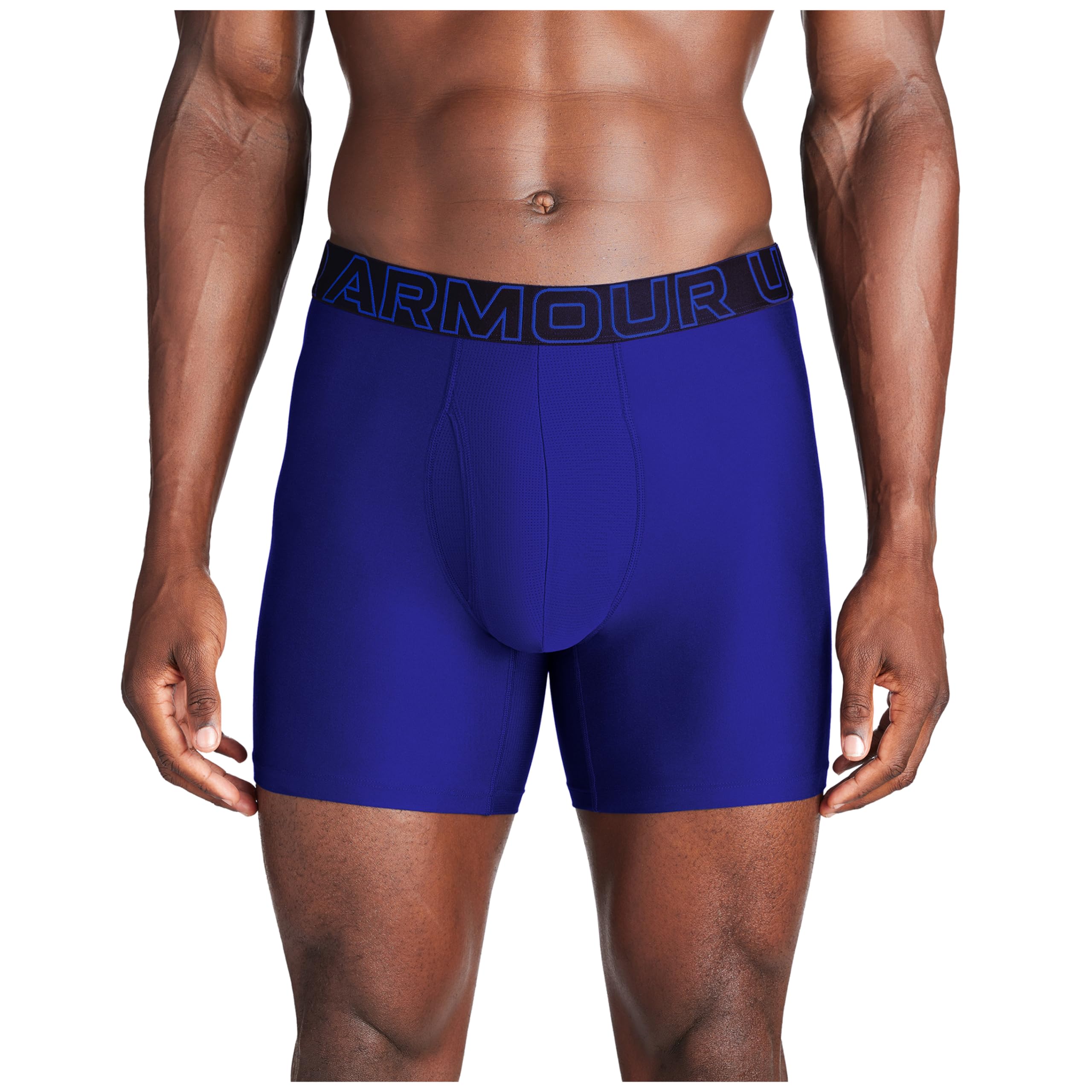Under Armour Krótkie bokserki Mężczyźni Męskie Bokserki Performance Tech 15,24 Cm, 3-pak