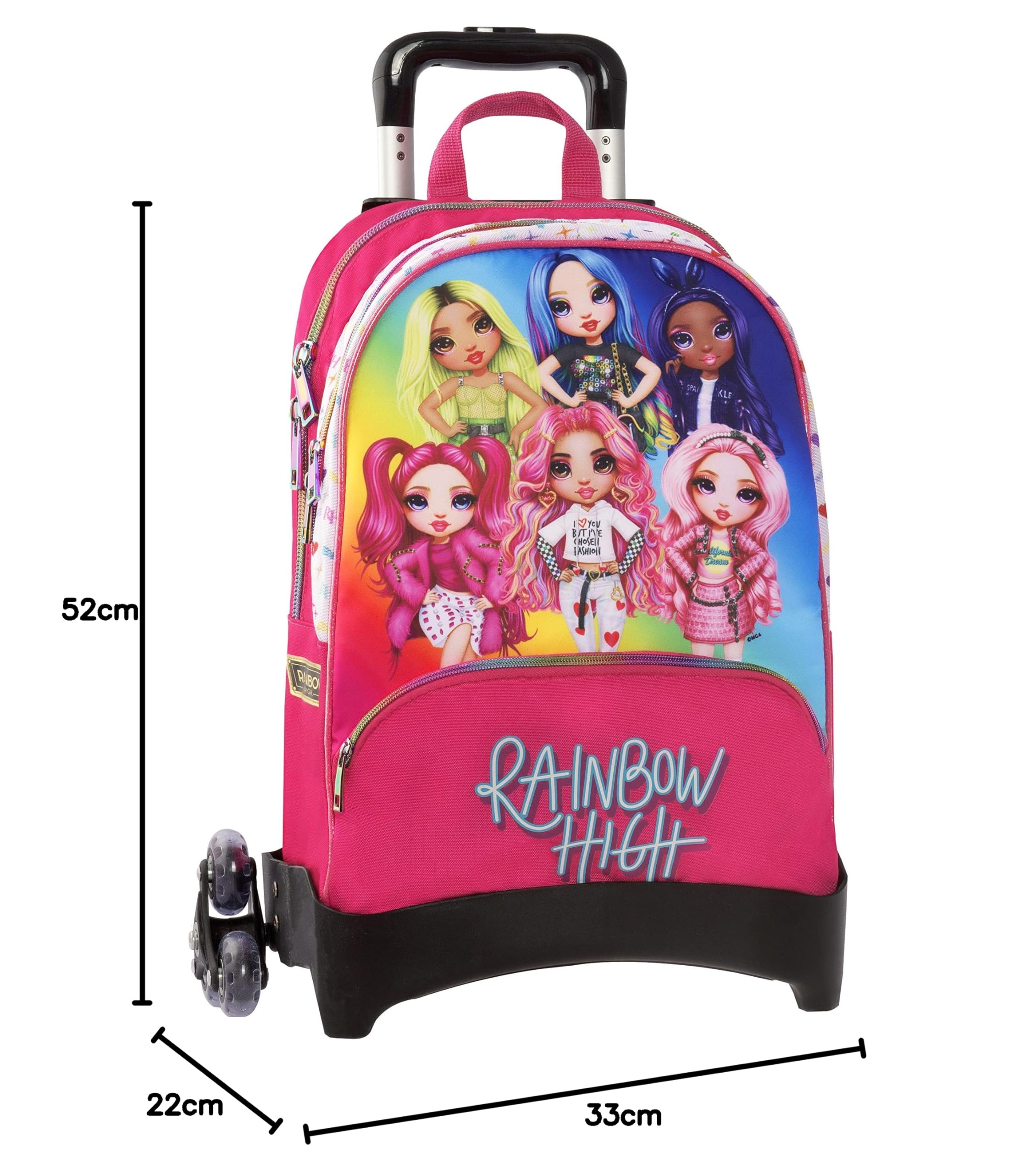 Franco Cosimo Panini Rainbow HighZaino trolley premium