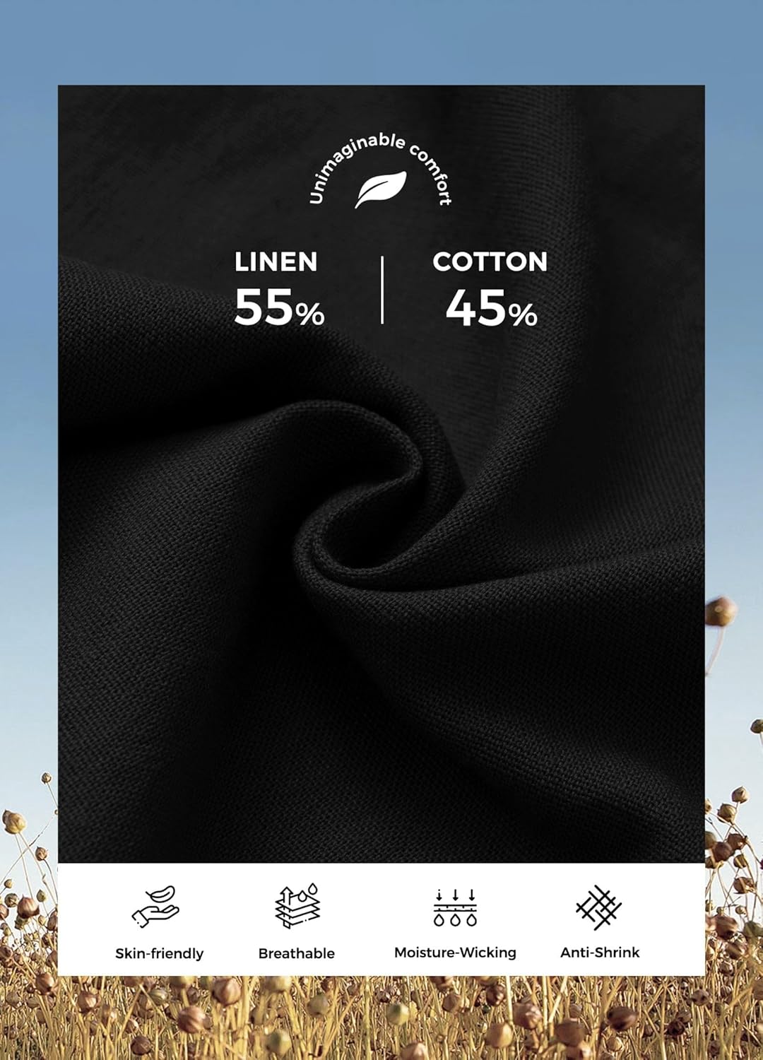 Willit Women's Linen Shorts Wide Leg Dress Casual Summer Pleated Shorts High Waisted with Pockets 7" 10" - Image 5